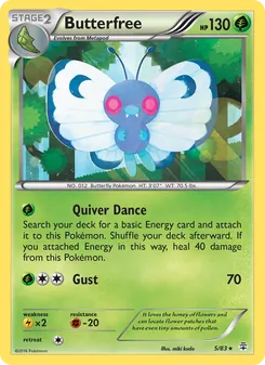 Butterfree, Generations, no. 5
