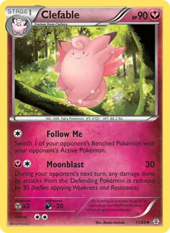 Clefable, Generations, no. 51