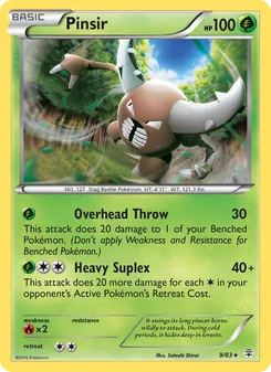 Pinsir, Generations, no. 9