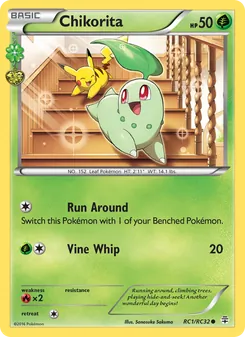 Chikorita, Generations, no. RC1