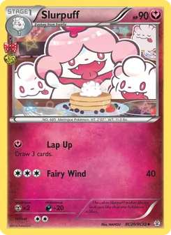 Slurpuff, Generations, no. RC20