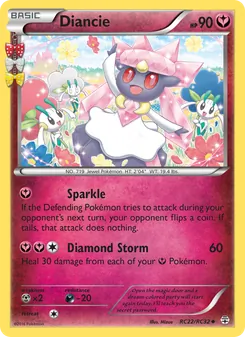 Diancie, Generations, no. RC22