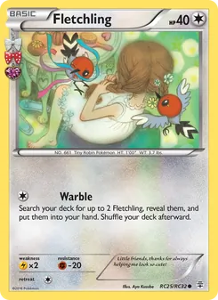 Fletchling, Generations, no. RC25