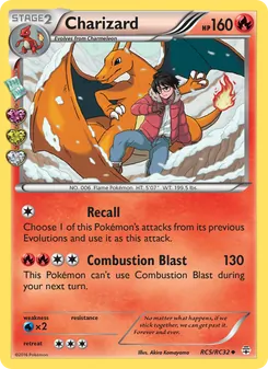 Charizard, Generations, no. RC5