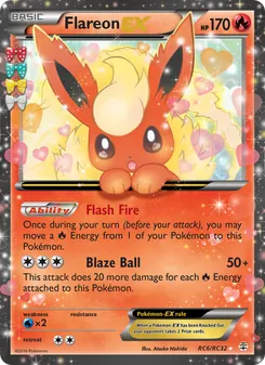 Flareon EX, Generations, no. RC6