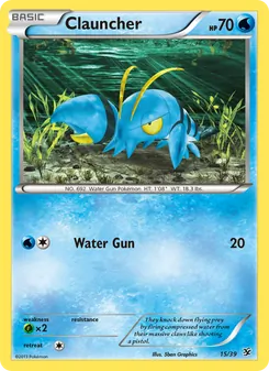 Clauncher, Kalos Starter Set, no. 15