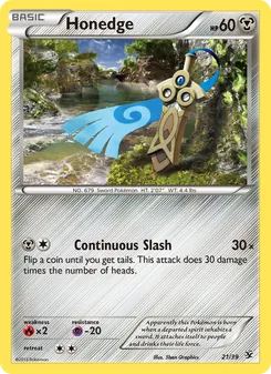 Honedge, Kalos Starter Set, no. 21