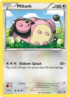 Miltank, Kalos Starter Set, no. 27