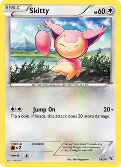 Skitty, Kalos Starter Set, no. 28