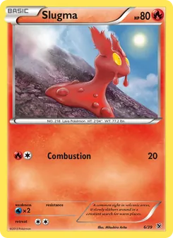 Slugma, Kalos Starter Set, no. 6
