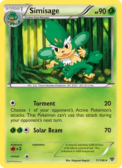 Simisage, XY, no. 11