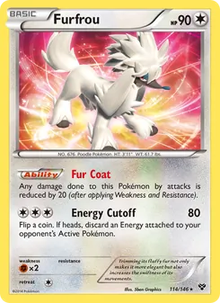 Furfrou, XY, no. 114