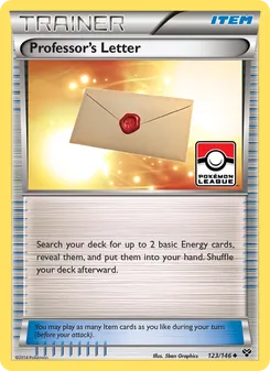 Professor's Letter, XY, no. 123