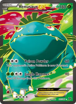 Venusaur EX, XY, no. 141