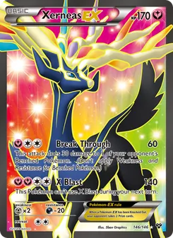Xerneas EX, XY, no. 146