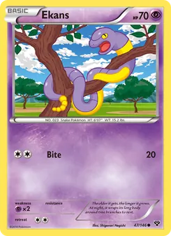 Ekans, XY, no. 47