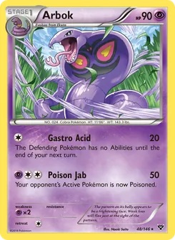 Arbok, XY, no. 48