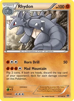 Rhydon, XY, no. 61