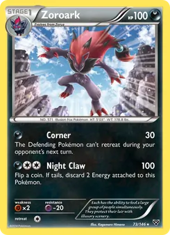 Zoroark, XY, no. 73