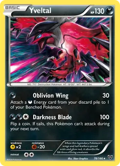 Yveltal, XY, no. 78