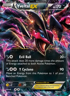 Yveltal EX, XY, no. 79