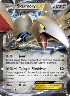 Skarmory EX, XY, no. 80
