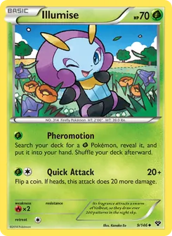 Illumise, XY, no. 9