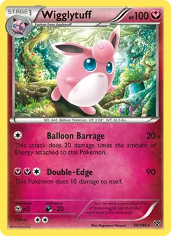Wigglytuff, XY, no. 90