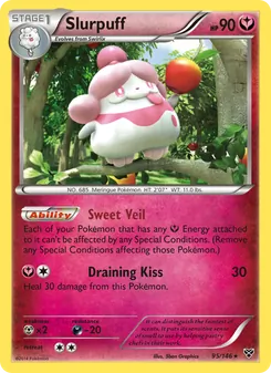 Slurpuff, XY, no. 95