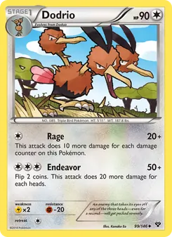 Dodrio, XY, no. 99