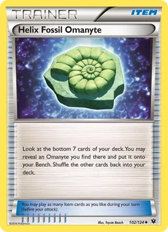 Helix Fossil Omanyte, Fates Collide, no. 102