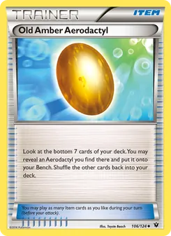 Old Amber Aerodactyl, Fates Collide, no. 106