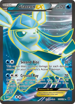 Glaceon EX, Fates Collide, no. 116