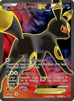 Umbreon EX, Fates Collide, no. 119