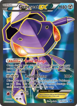 Genesect EX, Fates Collide, no. 120