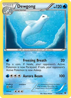 Dewgong, Fates Collide, no. 16