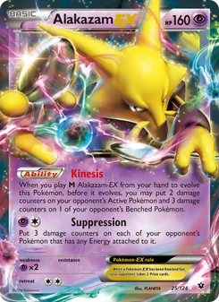 Alakazam EX, Fates Collide, no. 25