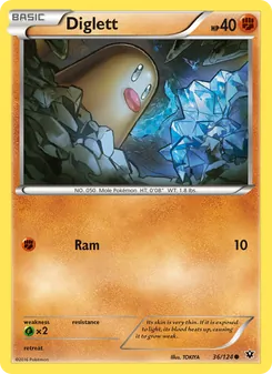 Diglett, Fates Collide, no. 36