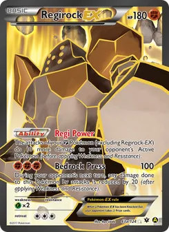 Regirock EX, Fates Collide, no. 43
