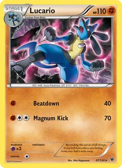 Lucario, Fates Collide, no. 47