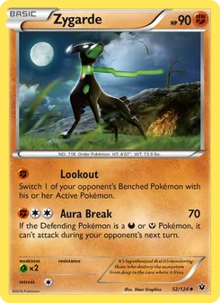 Zygarde, Fates Collide, no. 52