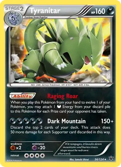 Tyranitar, Fates Collide, no. 56