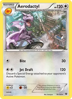 Aerodactyl, Fates Collide, no. 76