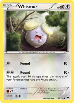 Whismur, Fates Collide, no. 80