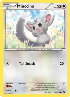 Minccino, Fates Collide, no. 87