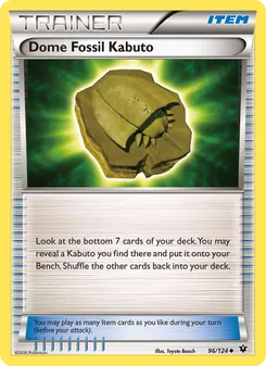 Dome Fossil Kabuto, Fates Collide, no. 96