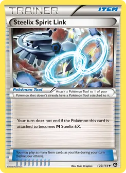 Steelix Spirit Link, Steam Siege, no. 106