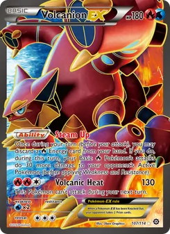 Volcanion EX, Steam Siege, no. 107