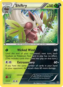 Shiftry, Steam Siege, no. 11