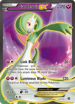 Gardevoir EX, Steam Siege, no. 111